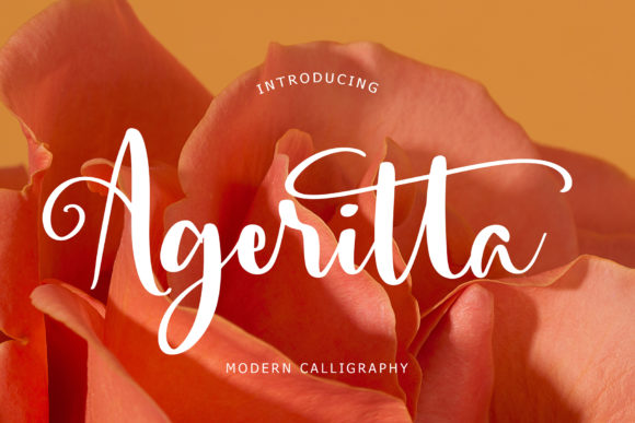 Ageritta: The Handwritten Font That Elevates Your Digital Brand