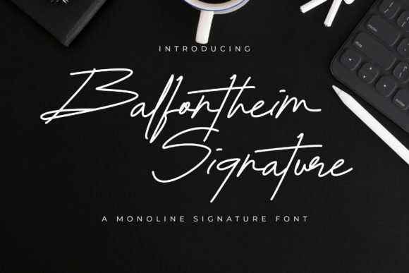 Balfontheim Signature: A Font That Elevates Your Brand