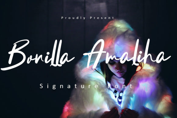 Bonilla Amaliha: A Script Font for Handmade Magic