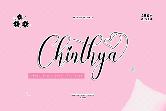 Chinthya: A Delicate Script for Branding Projects