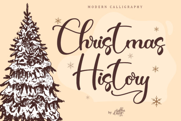 Christmas History: A Beautiful Font for Digital Branding