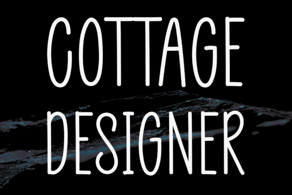 Cottage Designer: A Handwritten Font for Impactful Branding