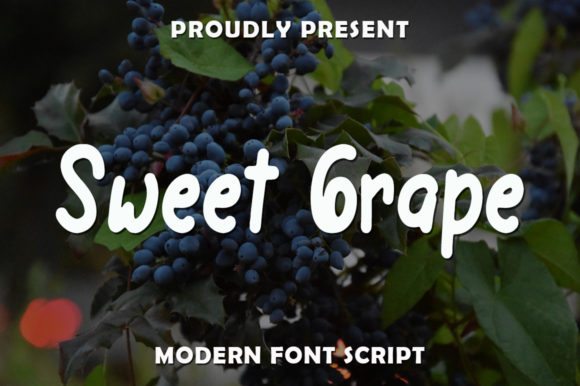 Font Choice That Speaks Volumes: Sweet Grape for Branding