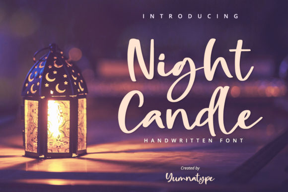 Font That Speaks: Night Candle for Campaigns
