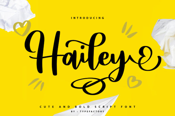 Hailey: A Font That Dances with the Reader