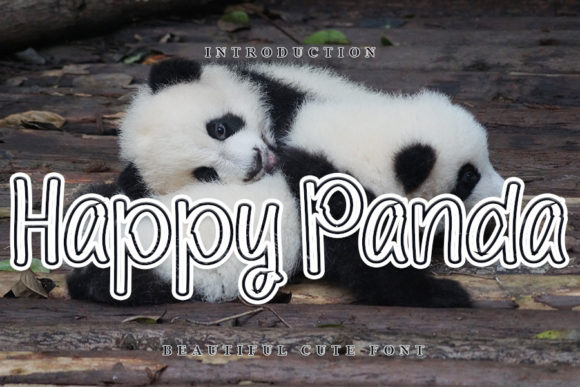 Happy Panda: A Font That Breathes Life Into Editorial Design
