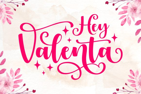 Hey Valenta: A Script Font That Feels Like a Real Brand