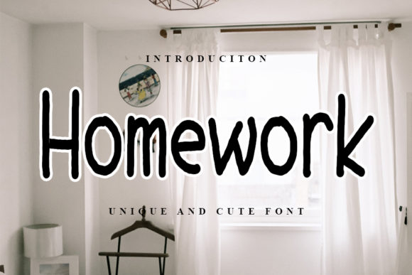 Homework: A Font That Elevates Your Brand