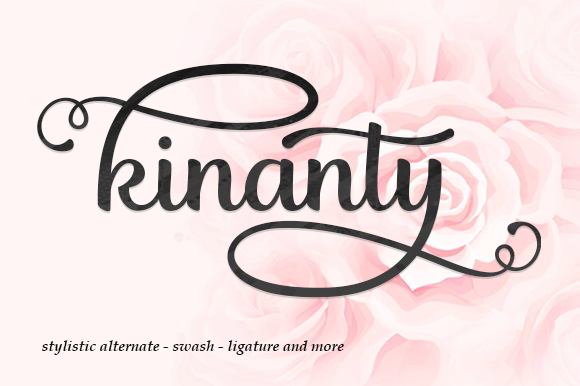 KInanty: A Script Font for Creative Campaigns