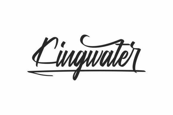 Kingwater: A Script Font That Adds Personality to Branding