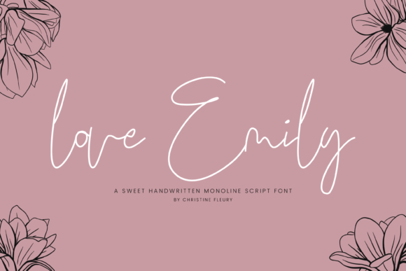 Love Emily: The Script Font That Elevates Your Brand