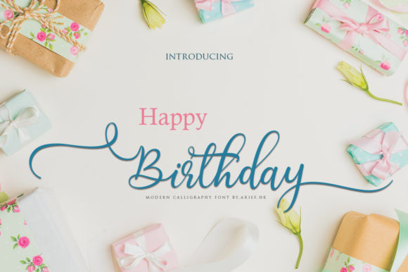 Make Your Brand Stand Out With Birthday Font