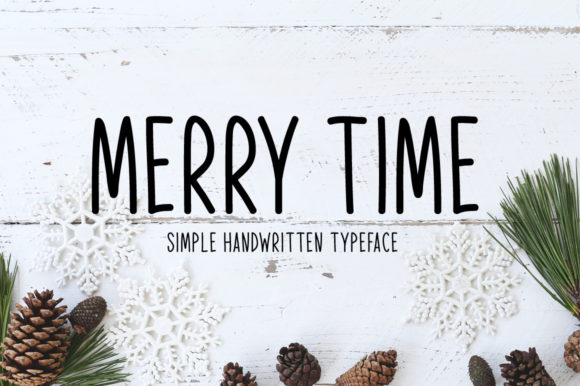 Merry Time Font for Handmade Creators