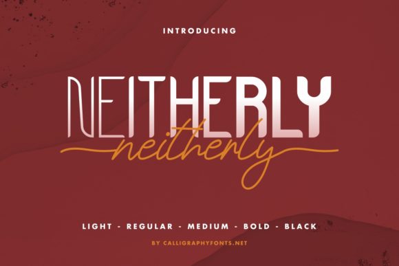 Neitherly: The Font That Elevates Your Brand