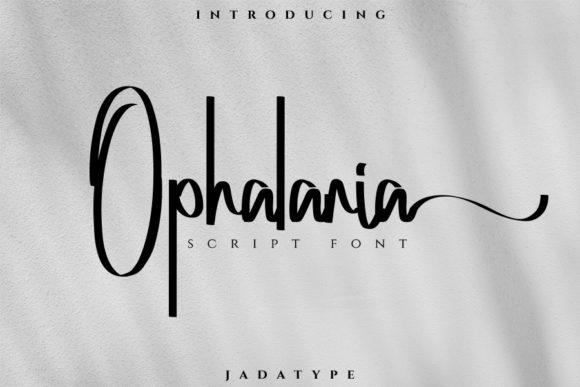 Ophalaria: The Script Font That Elevates Your Brand’s Visual Story