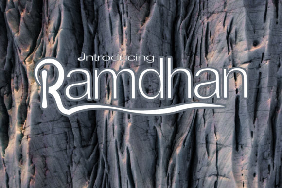 Ramdhan: A Handwritten Font for Dynamic Campaigns