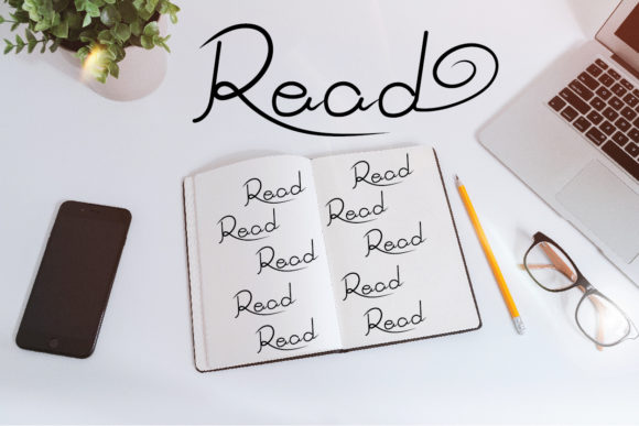 Read: A Delicate Script Font for Branding and Design