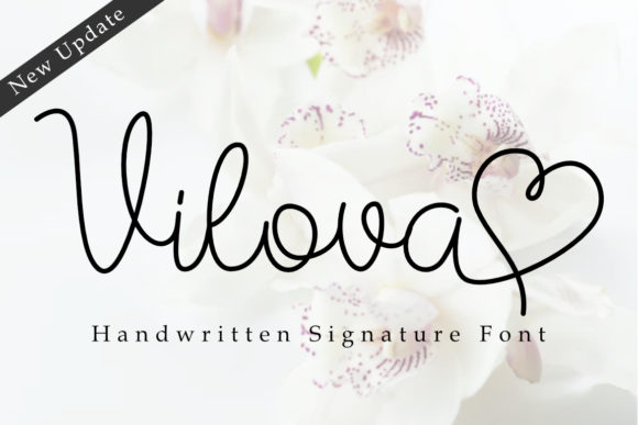 Vilova: A Script Font for Editorial Elegance