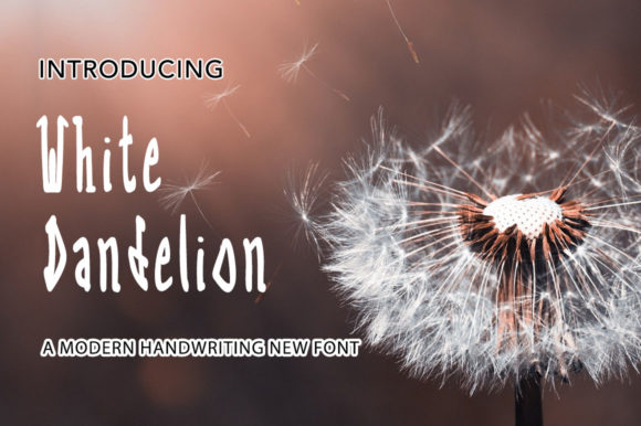 White Dandelion: A Font That Elevates Your Brand